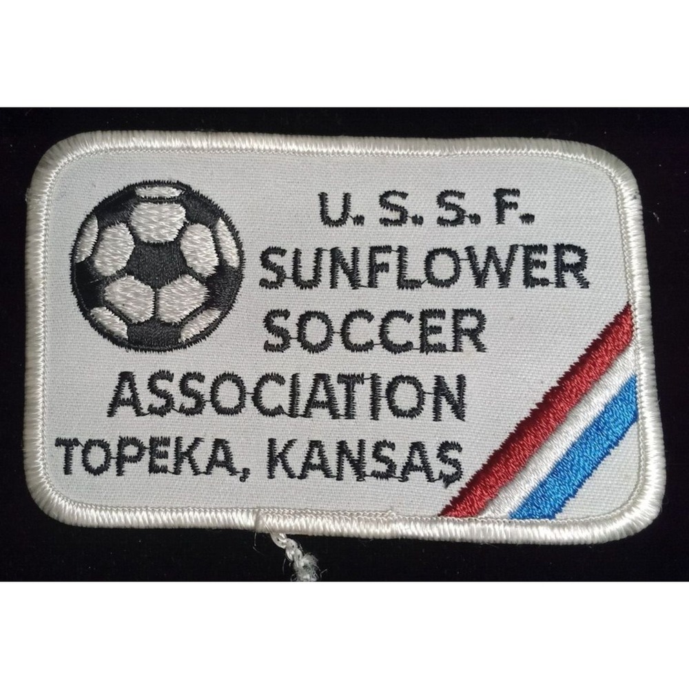 U.S.S.F. SUNFLOWER SOCCER ASSOCIATION TOPEKA, KANSAS PATCH